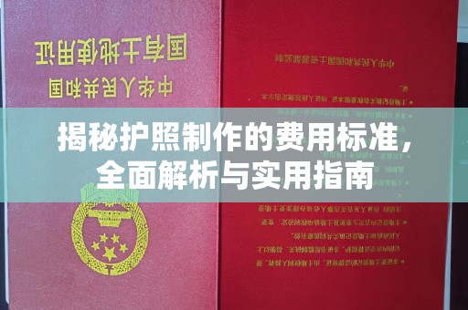 蒙自揭秘护照制作的费用标准，全面解析与实用指南