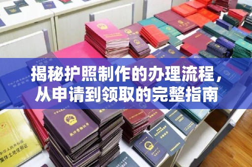 蒙自揭秘护照制作的办理流程，从申请到领取的完整指南