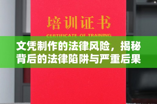 蒙自文凭制作的法律风险，揭秘背后的法律陷阱与严重后果