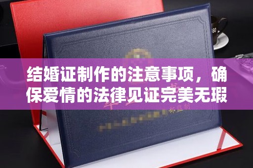 蒙自结婚证制作的注意事项，确保爱情的法律见证完美无瑕
